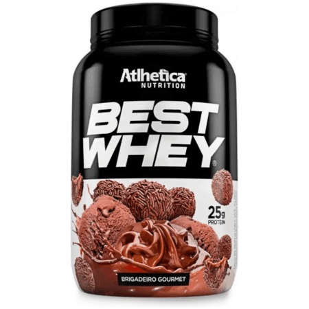 WHEY PROTEIN BEST WHEY 3W ATHLETICA POTE 900g - Imagem 5