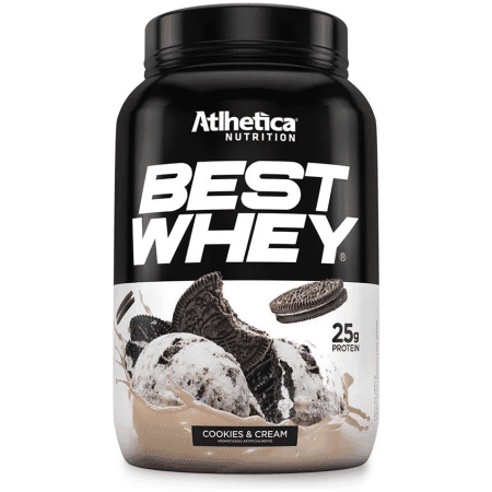 WHEY PROTEIN BEST WHEY 3W ATHLETICA POTE 900g - Imagem 3
