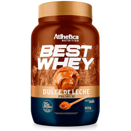 WHEY PROTEIN BEST WHEY 3W ATHLETICA POTE 900g - Imagem 2