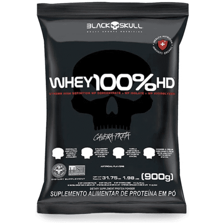 WHEY PROTEIN 100%HD BLACK SKULL REFIL 900g