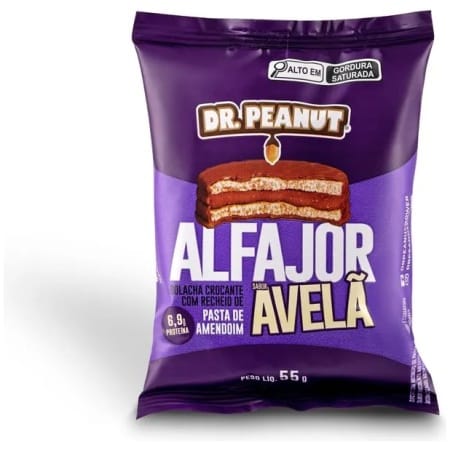 ALFAJOR DR PEANUT 55G