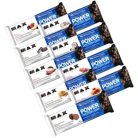 POWER PROTEIN BAR MAX TITANIUM 90G