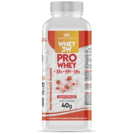 WHEY PROTEIN DOSE ÚNICA NUTRAGOLD 40G