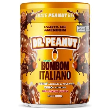 PASTA DE AMENDOIM DR PEANUT 250g 2 X R$40,00