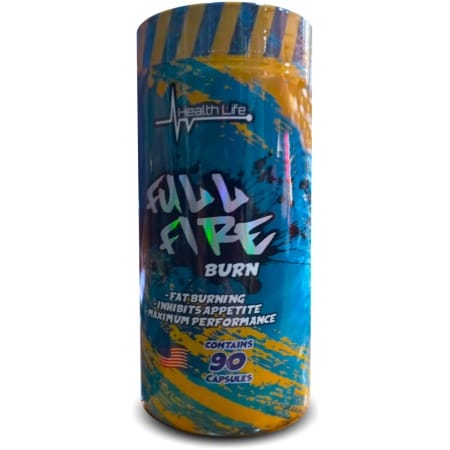 TERMOGENICO FULL FIRE BURN - HEALTH LIFE 90 CAPS