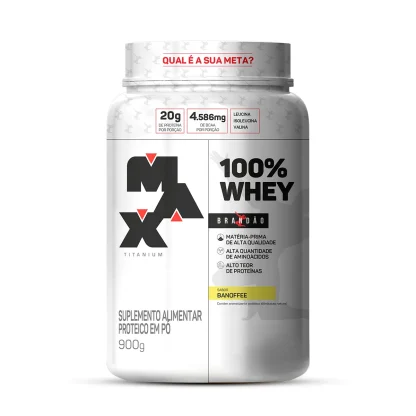 WHEY MAX RAFAEL BRANDAO POTE 900 G